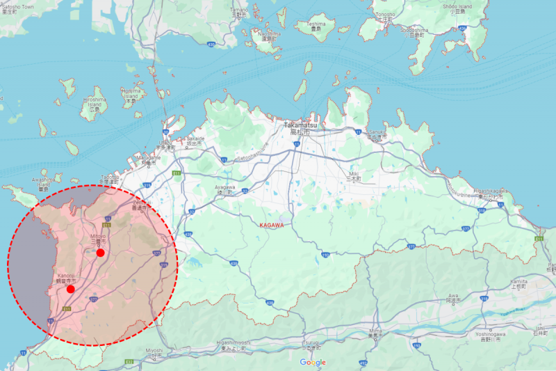 三豊・観音寺 / タクシー貸切観光プラン - 6時間